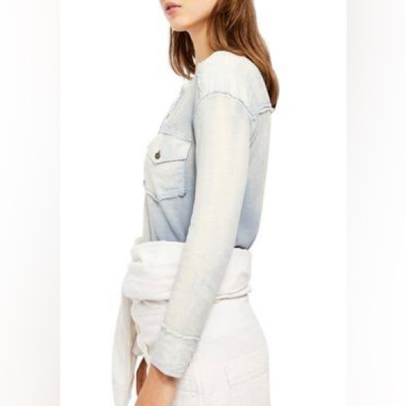 We The Free- Gene Henley shirt -Size L - Picture 4 of 12